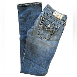 True Religion Classic Blue Straight Leg Jeans